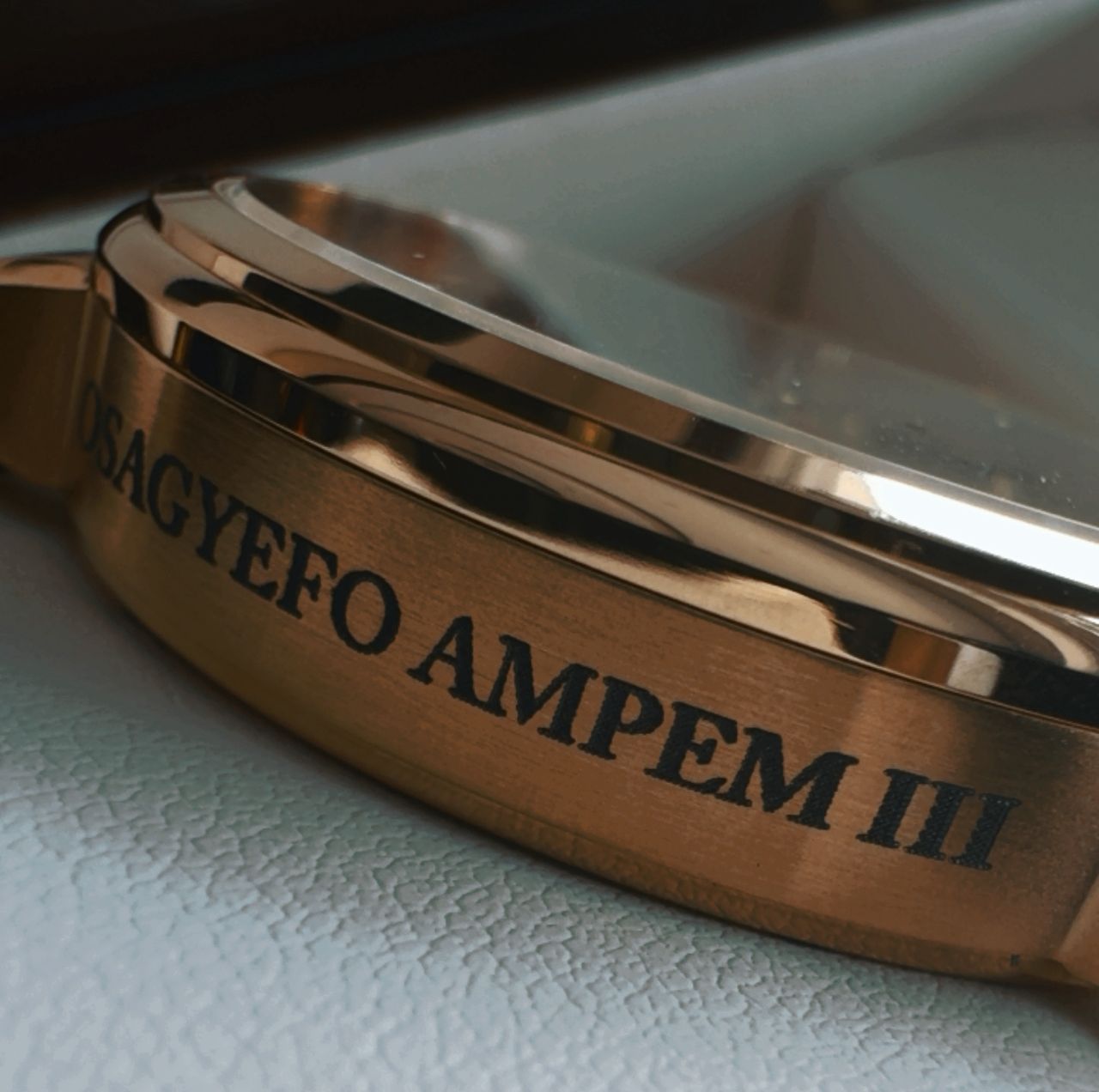 Warrior King timepiece royal insignias
